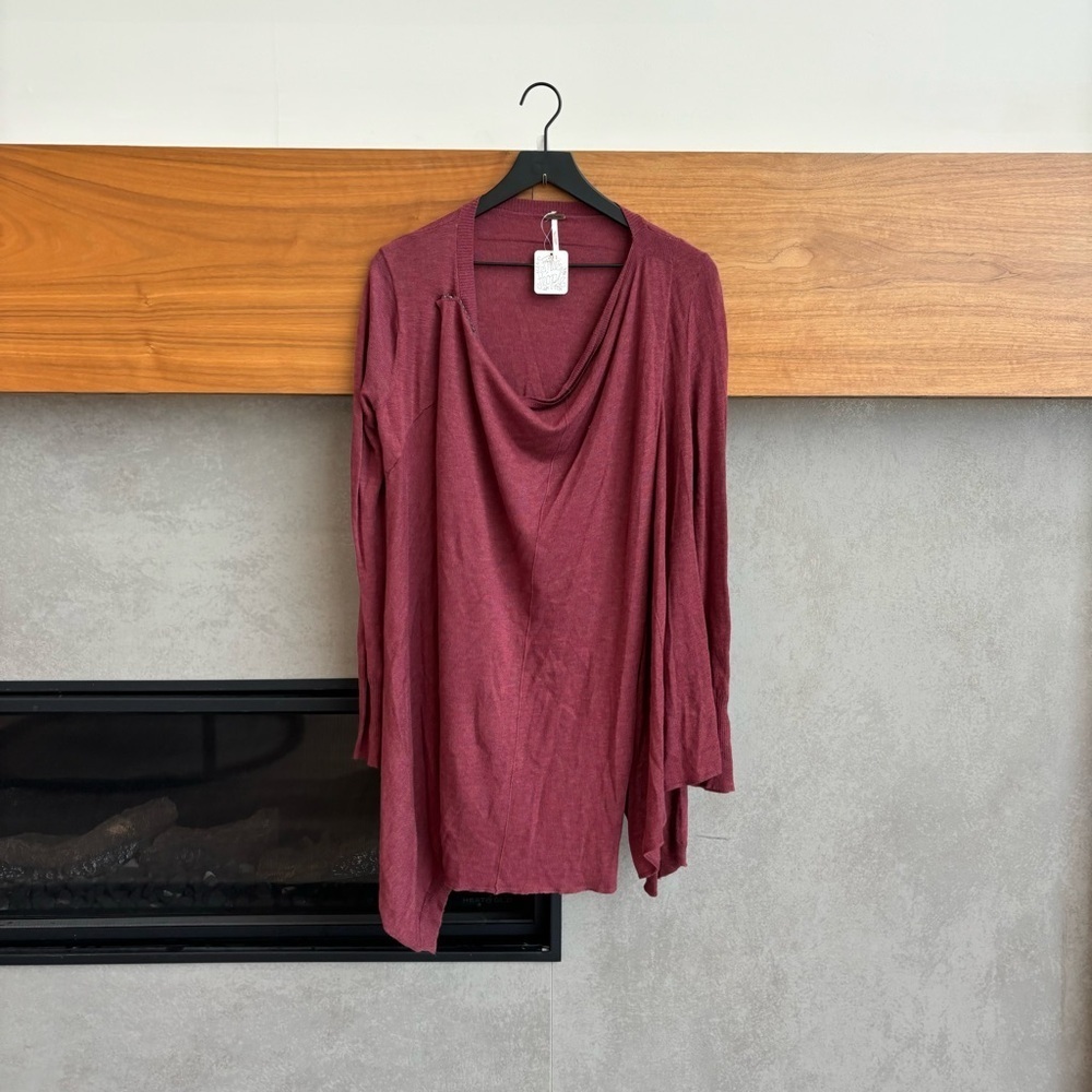NWT Free‎ People Poplin Cardigan, Size S